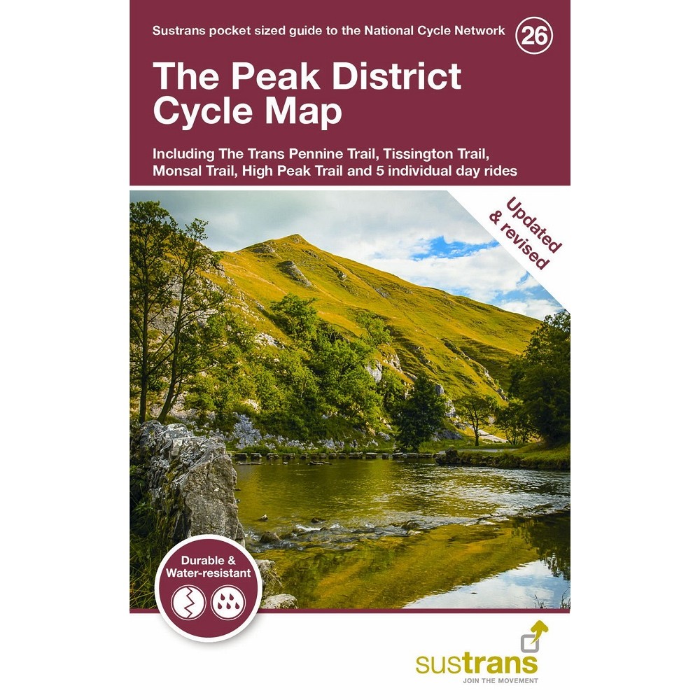 The Peak District Cykelkarta